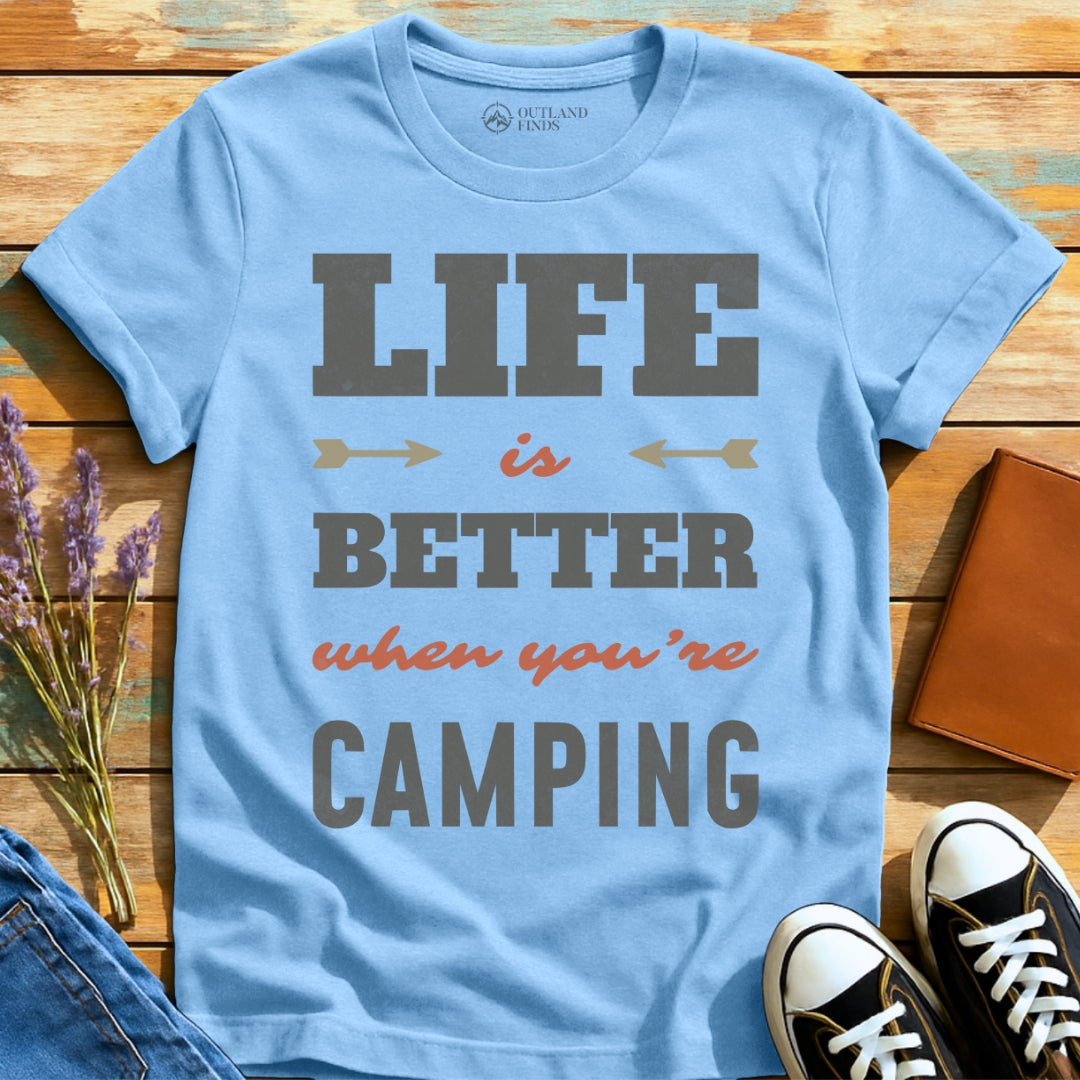 When Camping T-Shirt