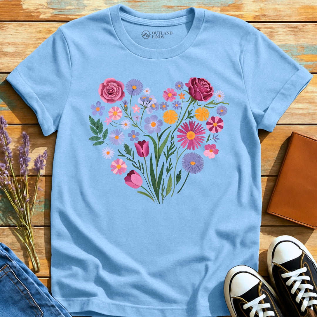 Heart of Flowers T-Shirt