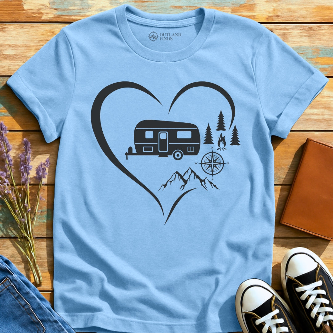 Heart Camping T-Shirt