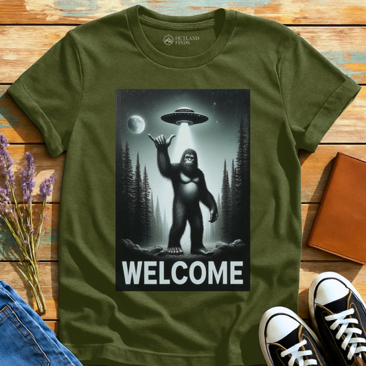 Bigfoot Welcome T-Shirt