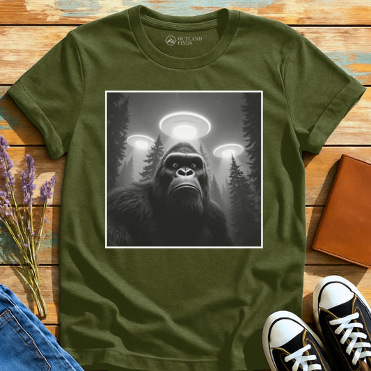 Bigfoot & UFOs T-Shirt
