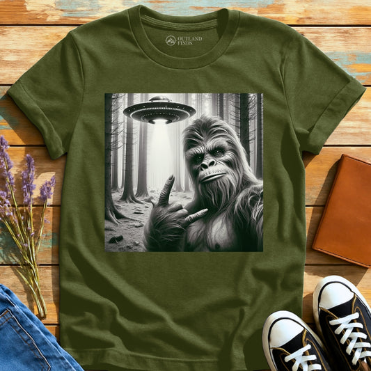 Bigfoot Selfie T-Shirt