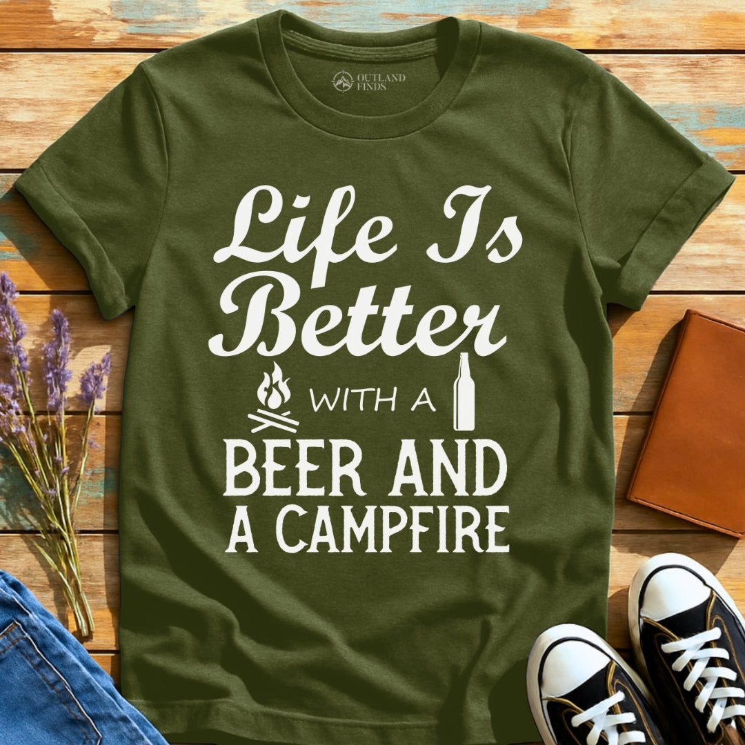 Beer & Campfire T-Shirt