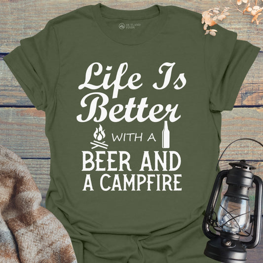 Beer & Campfire T-Shirt
