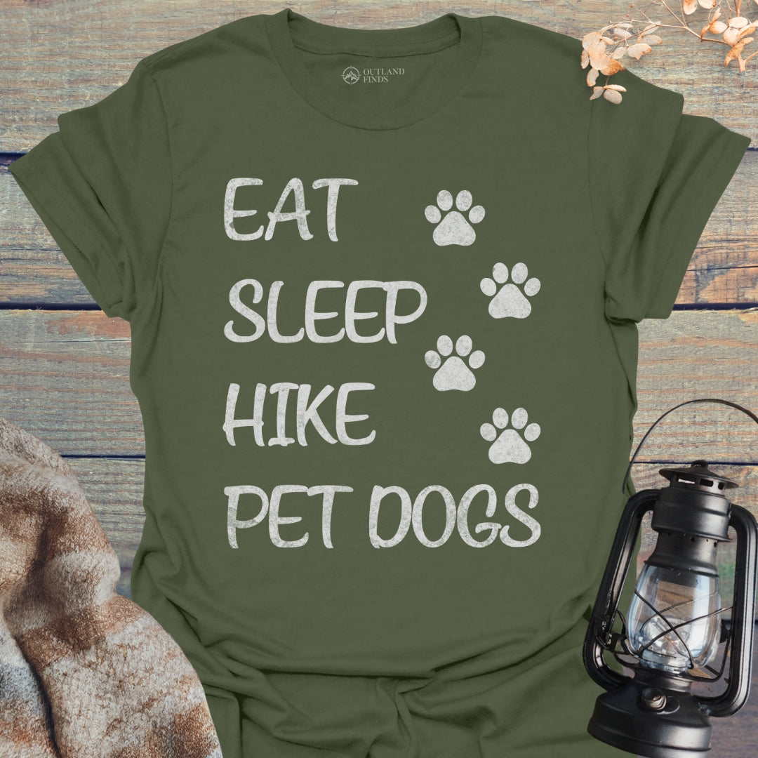 Eat Hike Pet T-Shirt