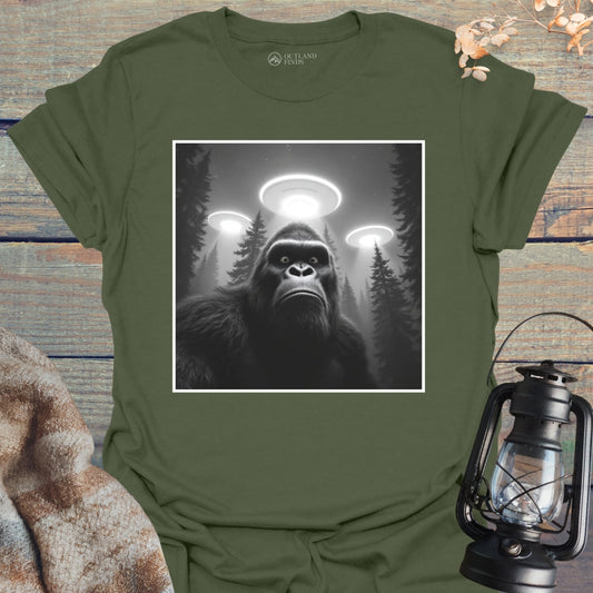 Bigfoot & UFOs T-Shirt