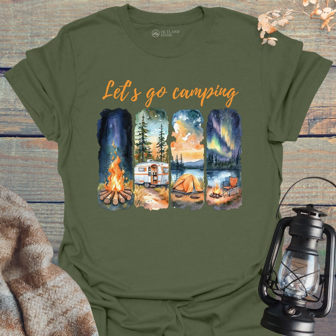 Let's Go Camping T-Shirt