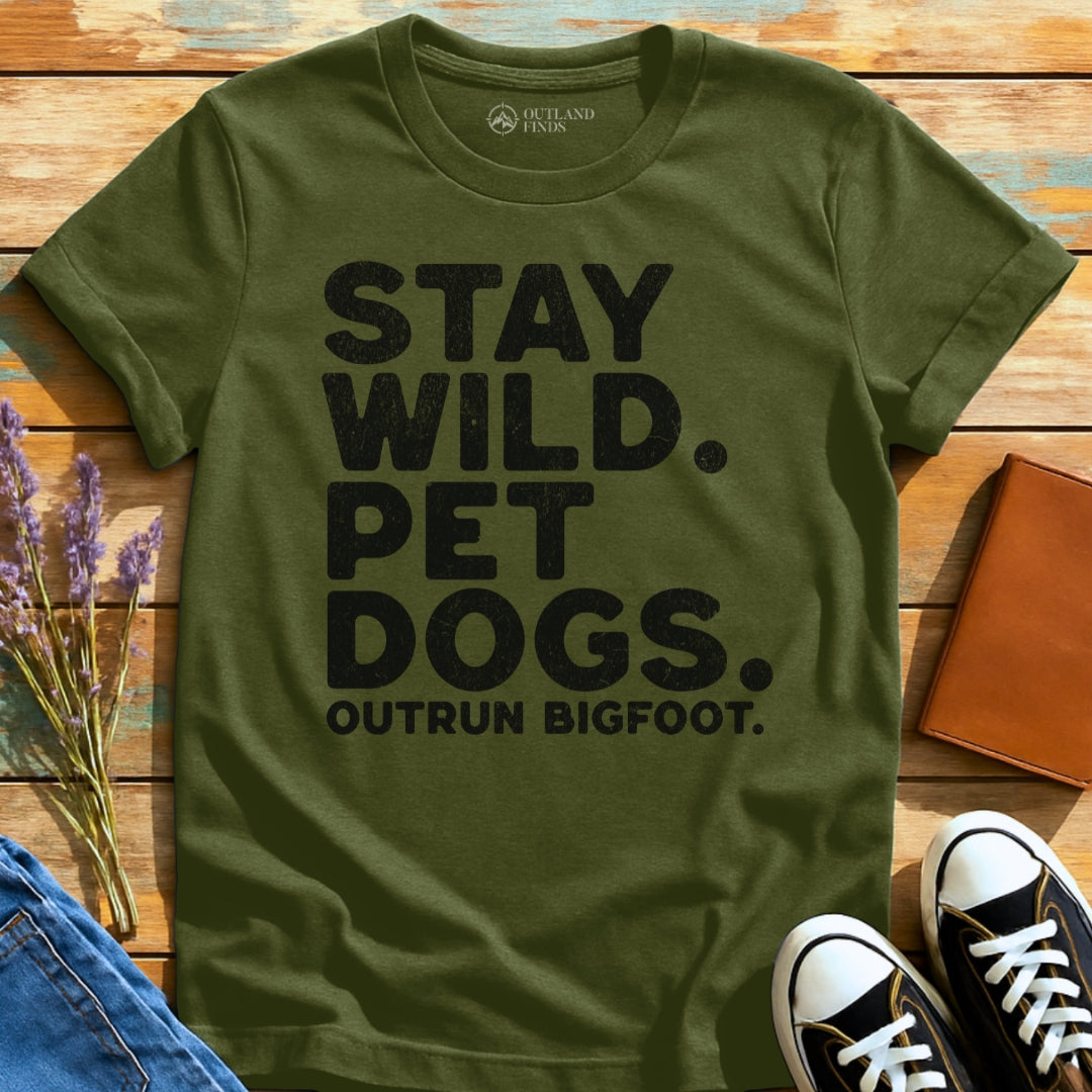 Outrun Bigfoot T-Shirt