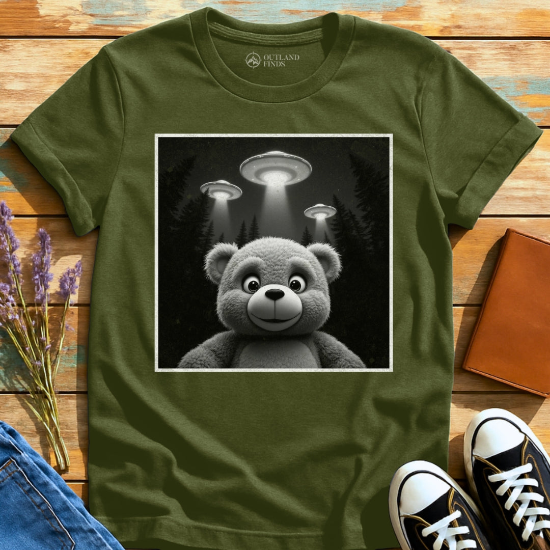 Teddy UFO Selfie T-Shirt