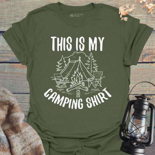 Camping Shirt T-Shirt