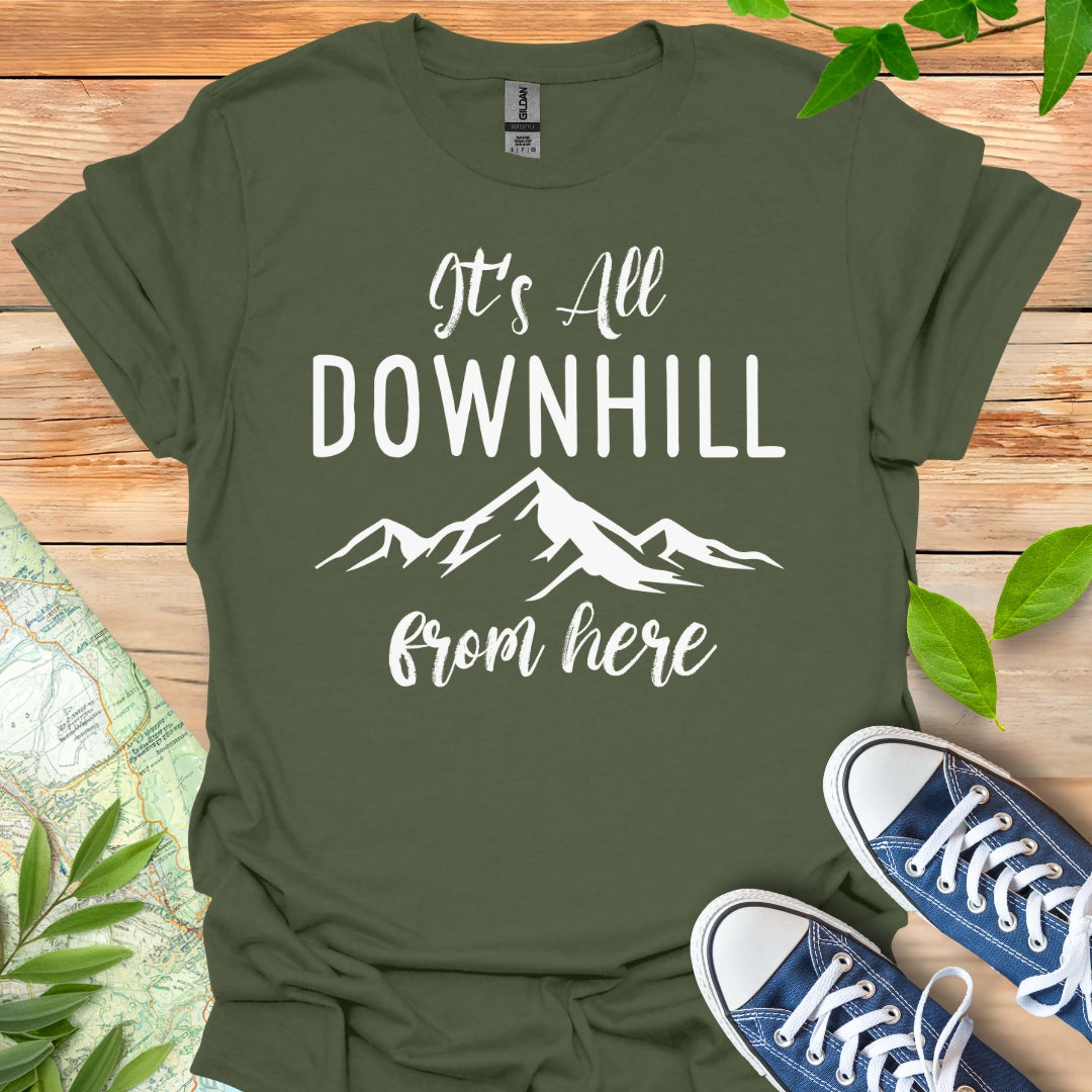 It's Downhill T-Shirt