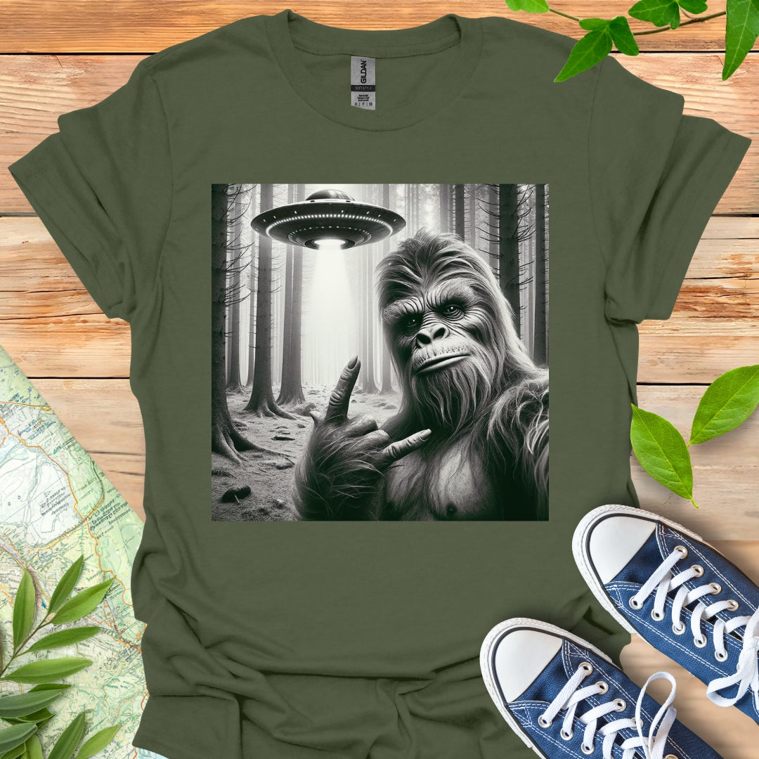 Bigfoot Selfie T-Shirt