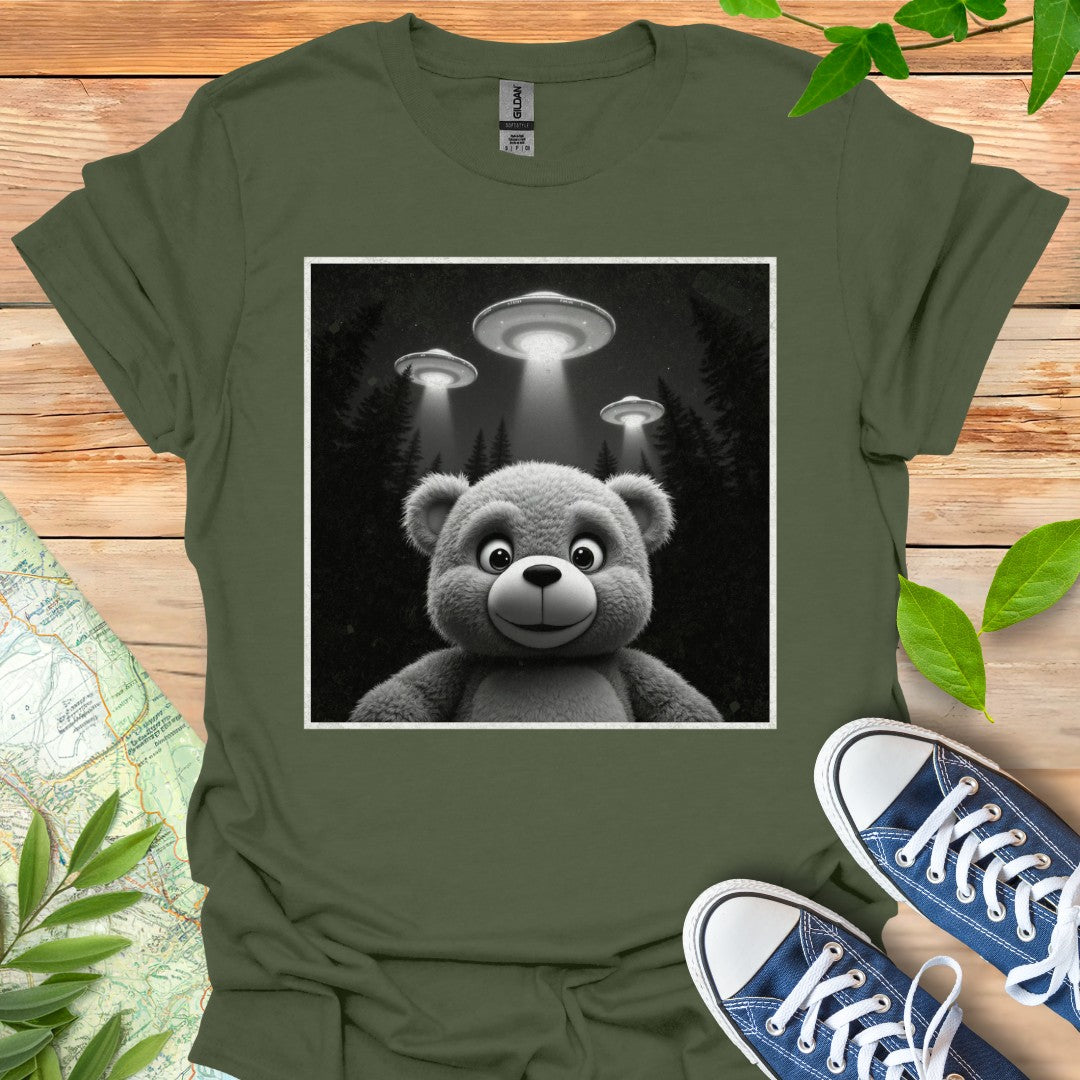 Teddy UFO Selfie T-Shirt