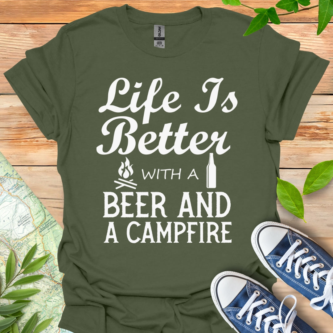 Beer & Campfire T-Shirt