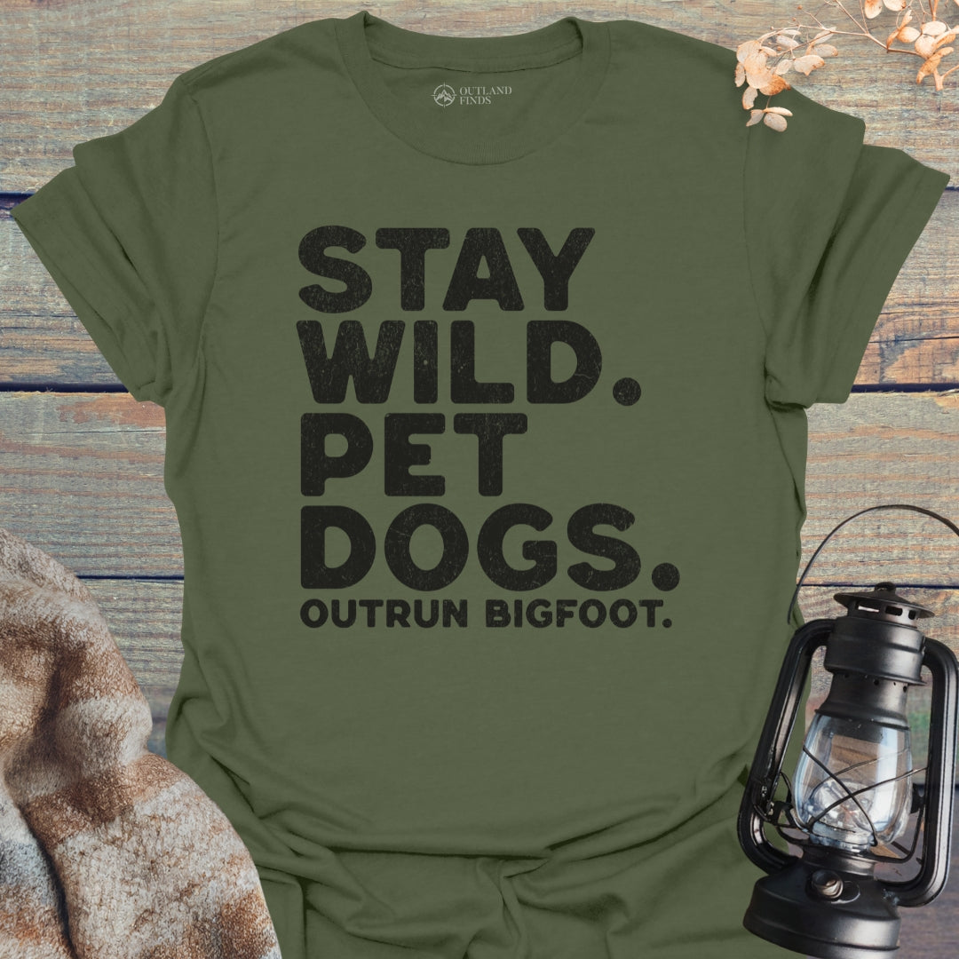 Outrun Bigfoot T-Shirt