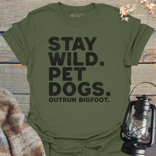 Outrun Bigfoot T-Shirt