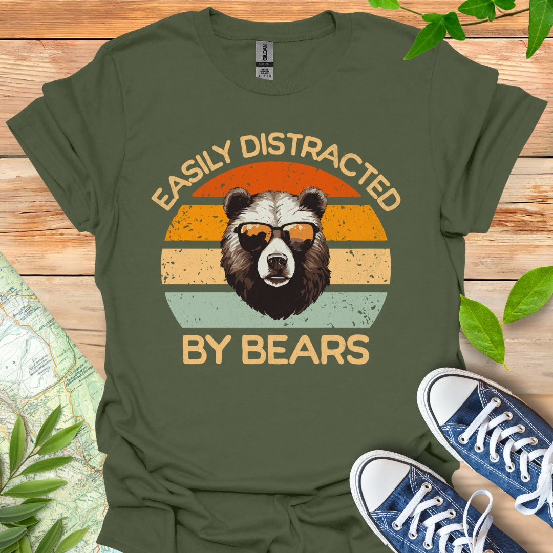 Distracted by Bears T-Shirt