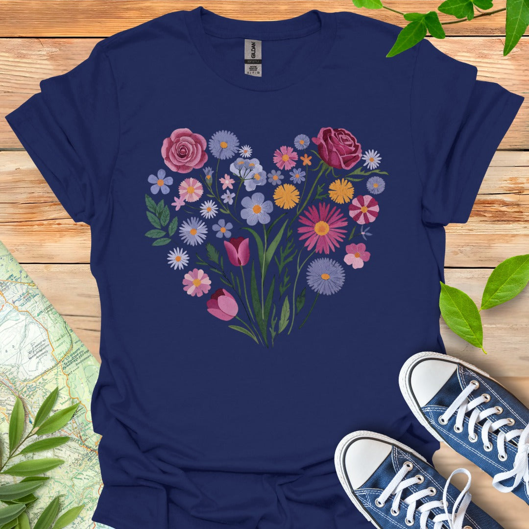 Heart of Flowers T-Shirt