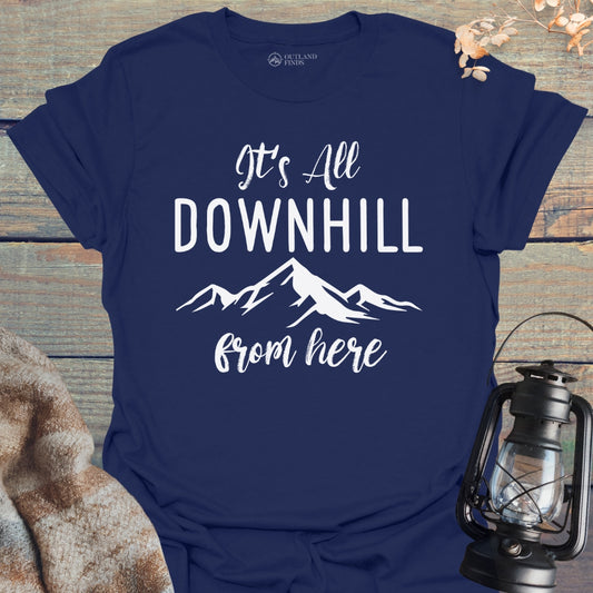 It's Downhill T-Shirt