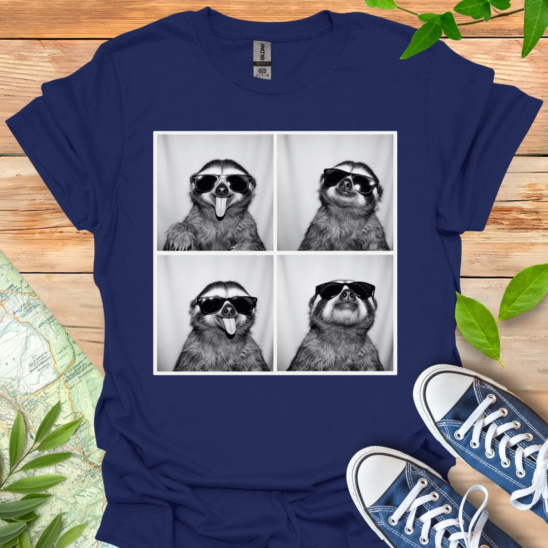 Photo Booth Sloth T-Shirt