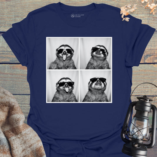 Photo Booth Sloth T-Shirt