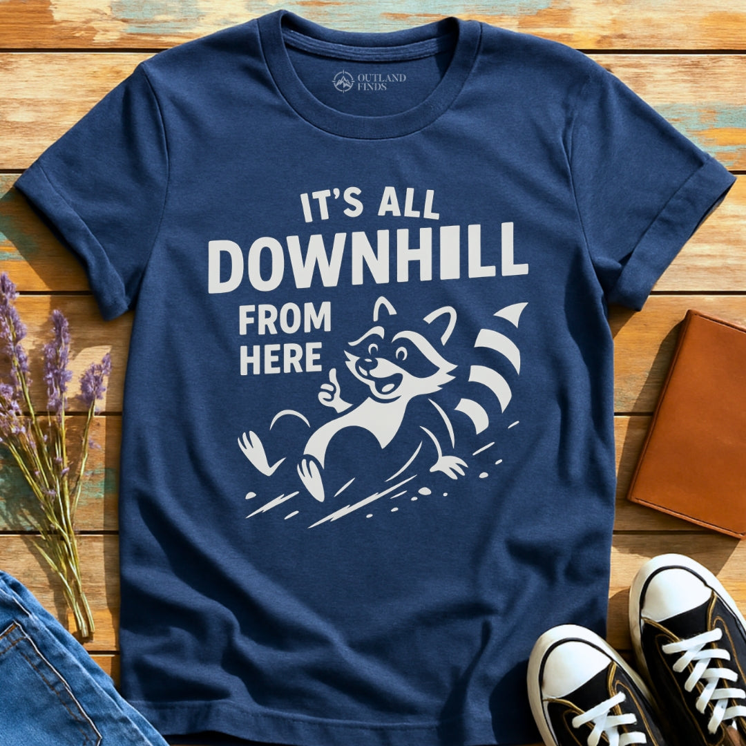 All Downhill T-Shirt