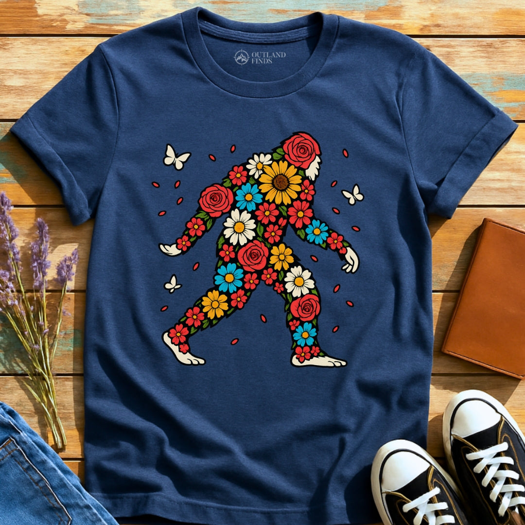 Floral Bigfoot T-Shirt