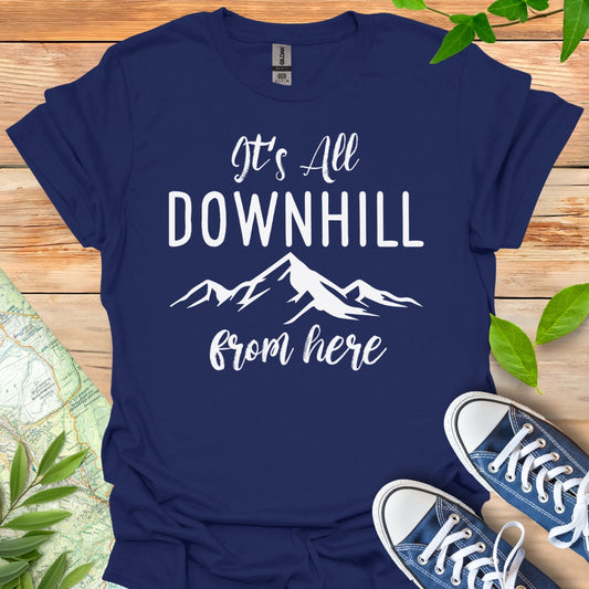 It's Downhill T-Shirt