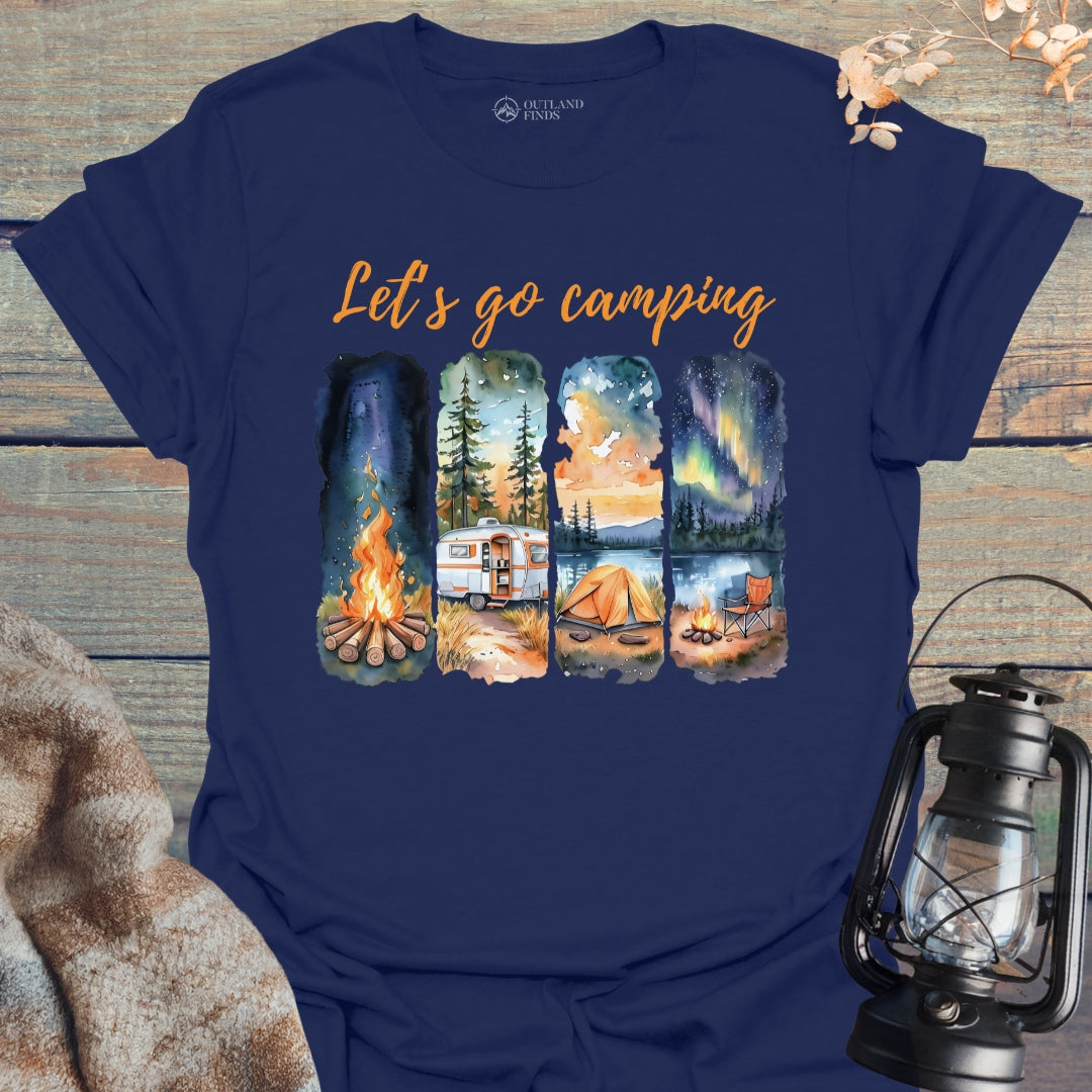 Let's Go Camping T-Shirt