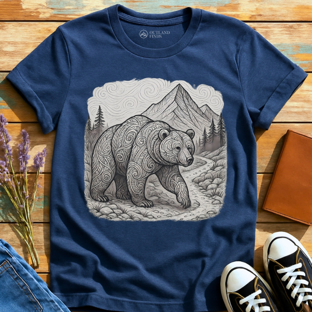 Zentangle Bear T-Shirt
