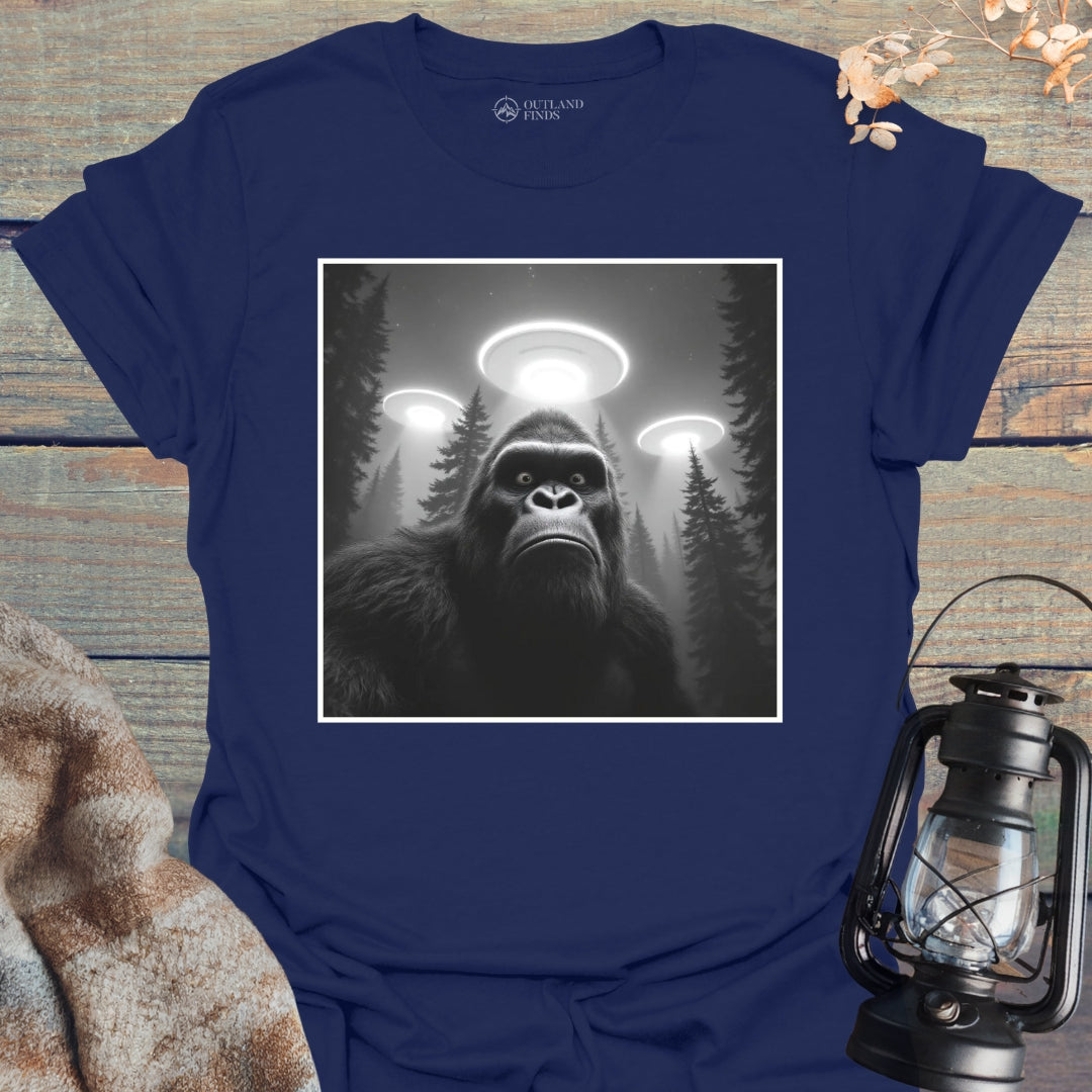 Bigfoot & UFOs T-Shirt