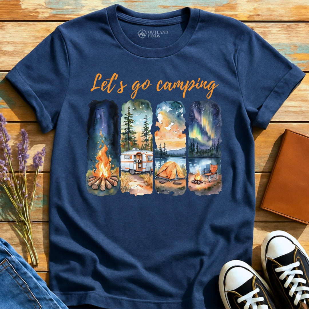 Let's Go Camping T-Shirt