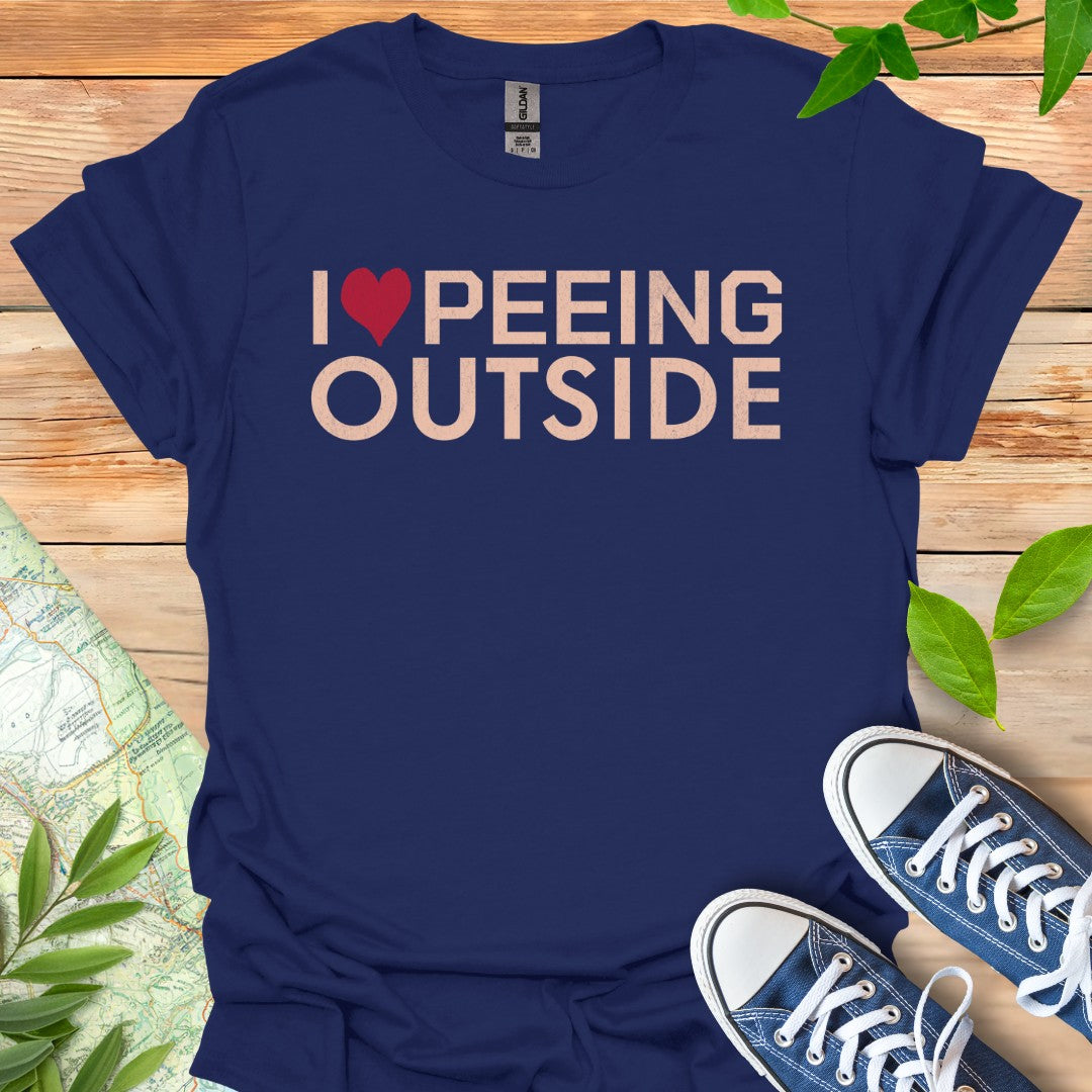 Peeing Outside T-Shirt