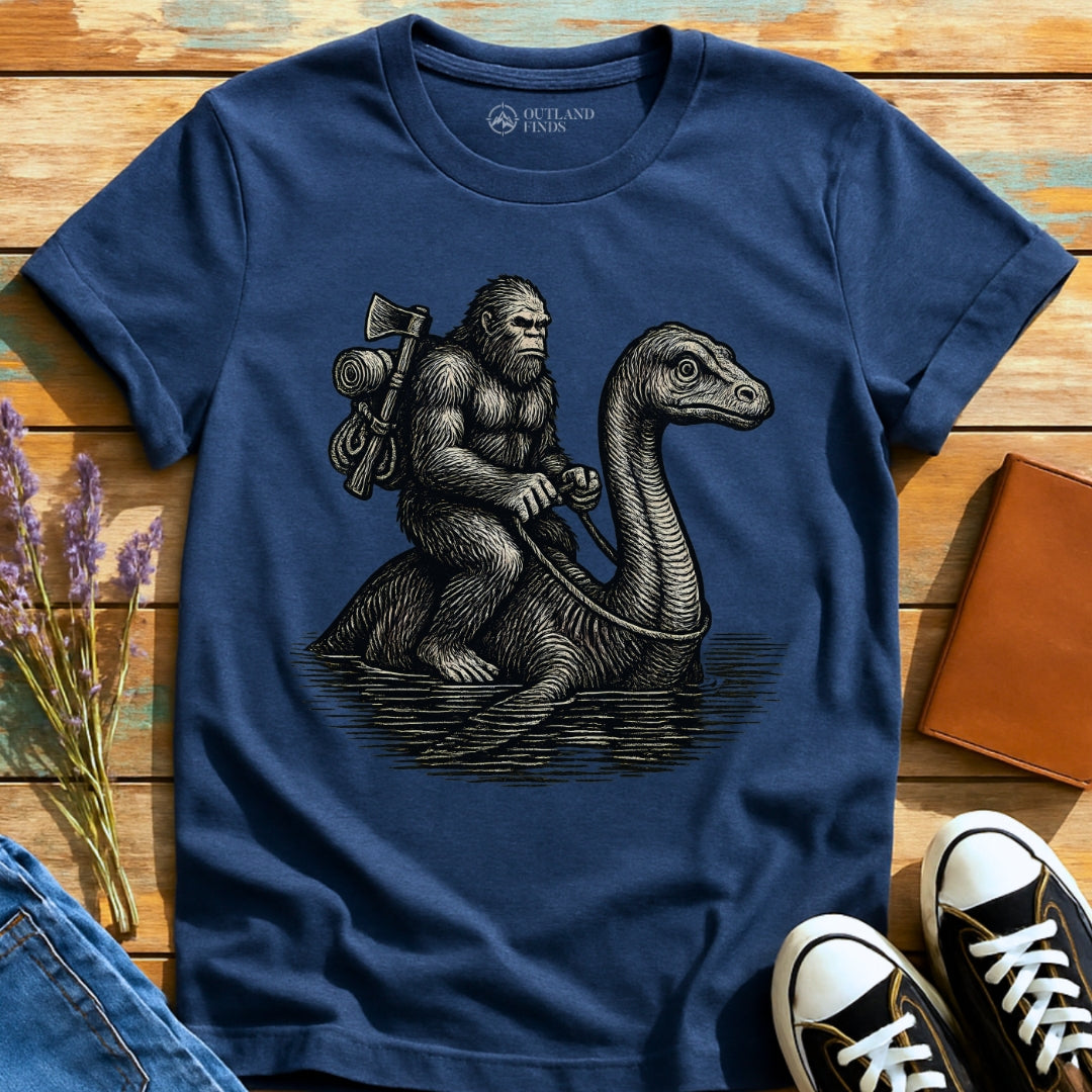 Bigfoot Loch Ness T-Shirt