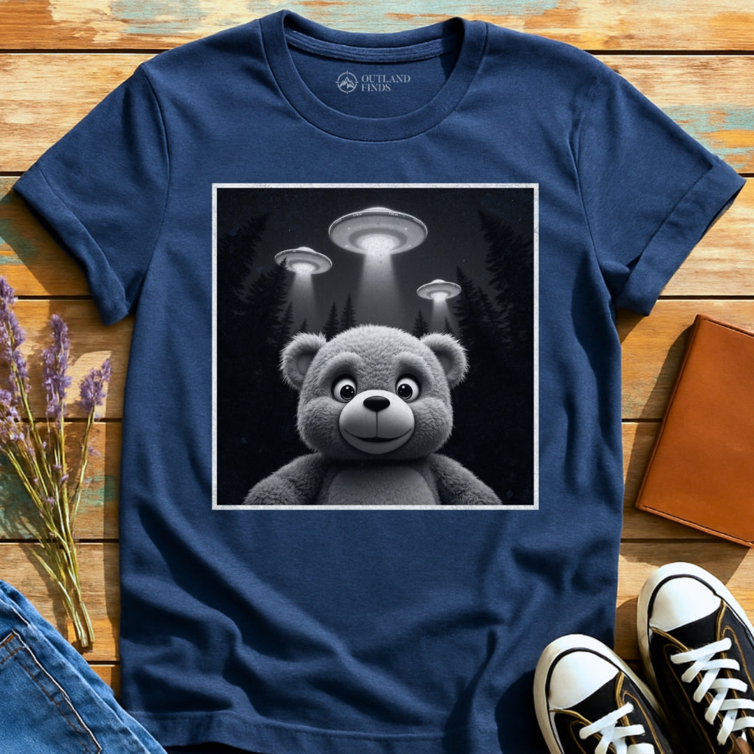 Teddy UFO Selfie T-Shirt