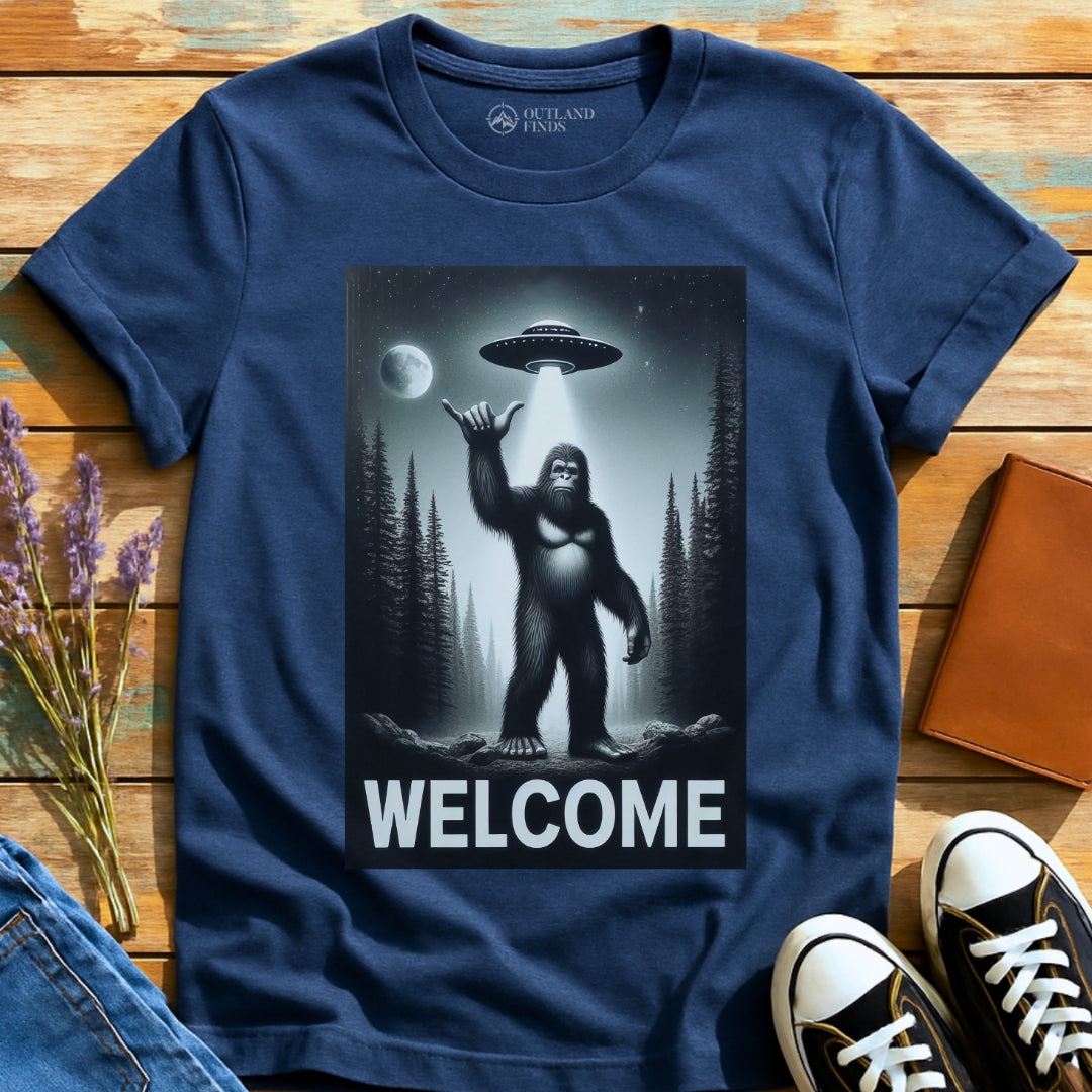 Bigfoot Welcome T-Shirt