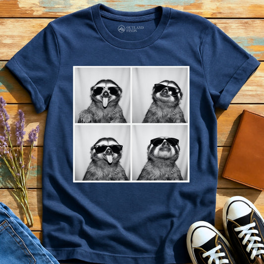 Photo Booth Sloth T-Shirt