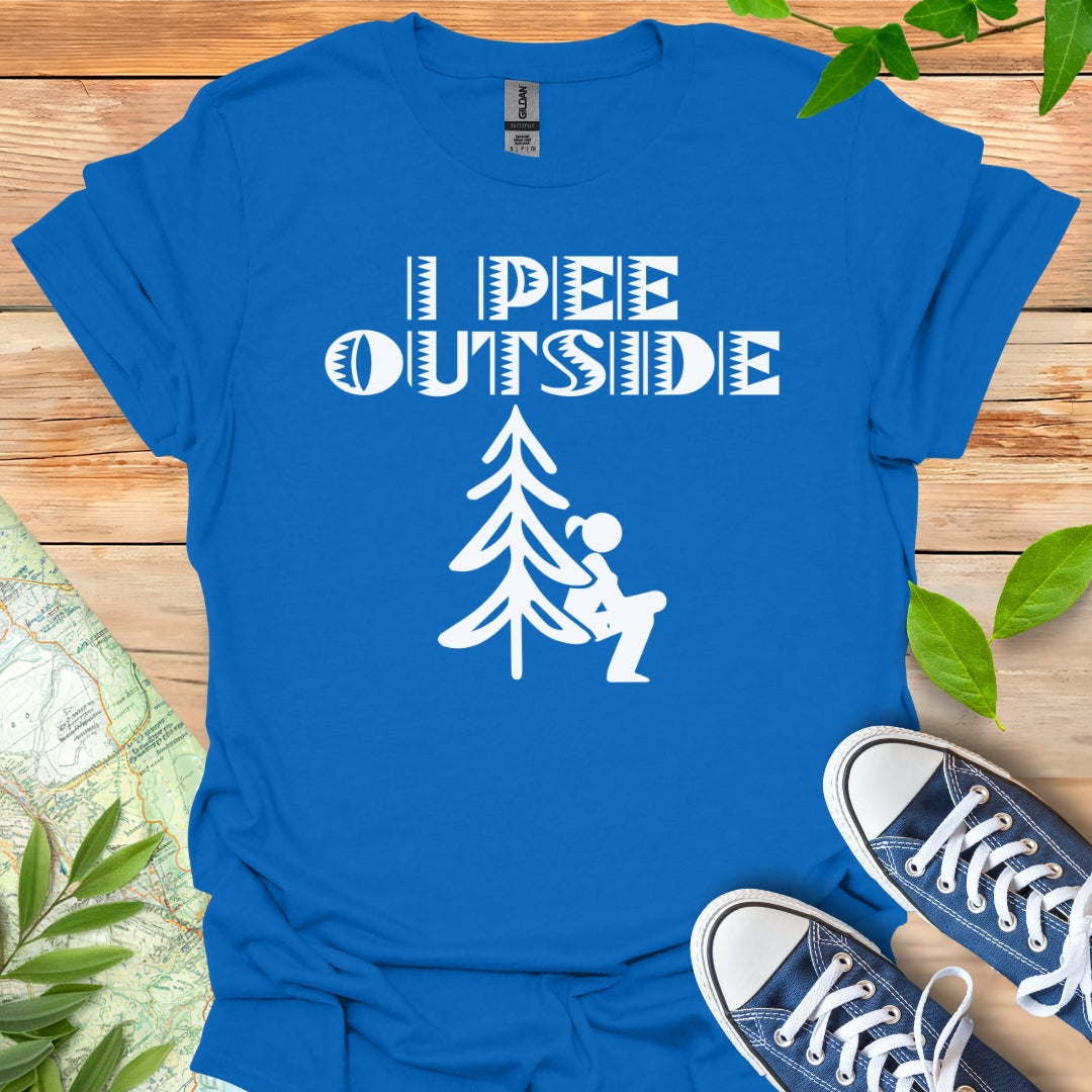 I Pee Outside T-Shirt