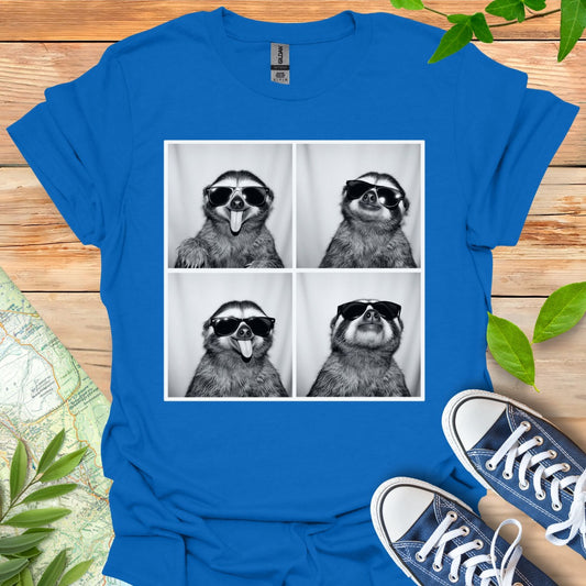 Photo Booth Sloth T-Shirt