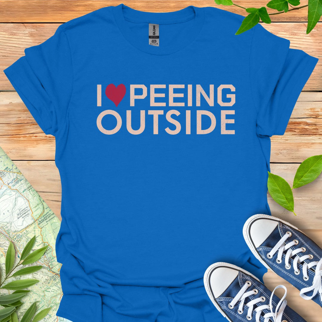 Peeing Outside T-Shirt