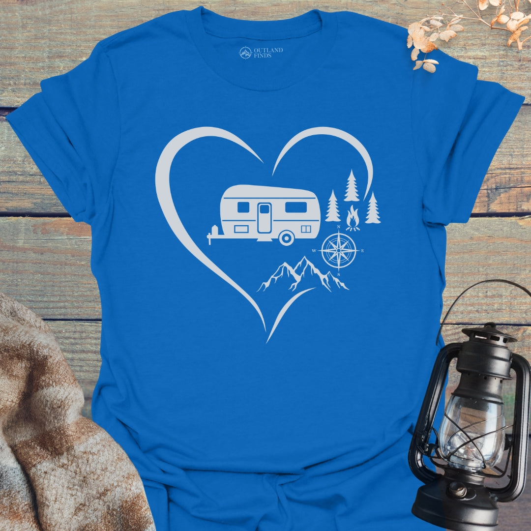 Heart Camping T-Shirt