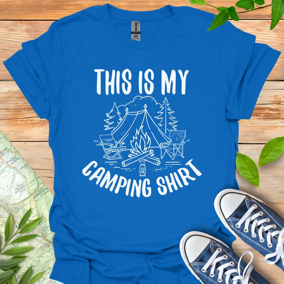 Camping Shirt T-Shirt