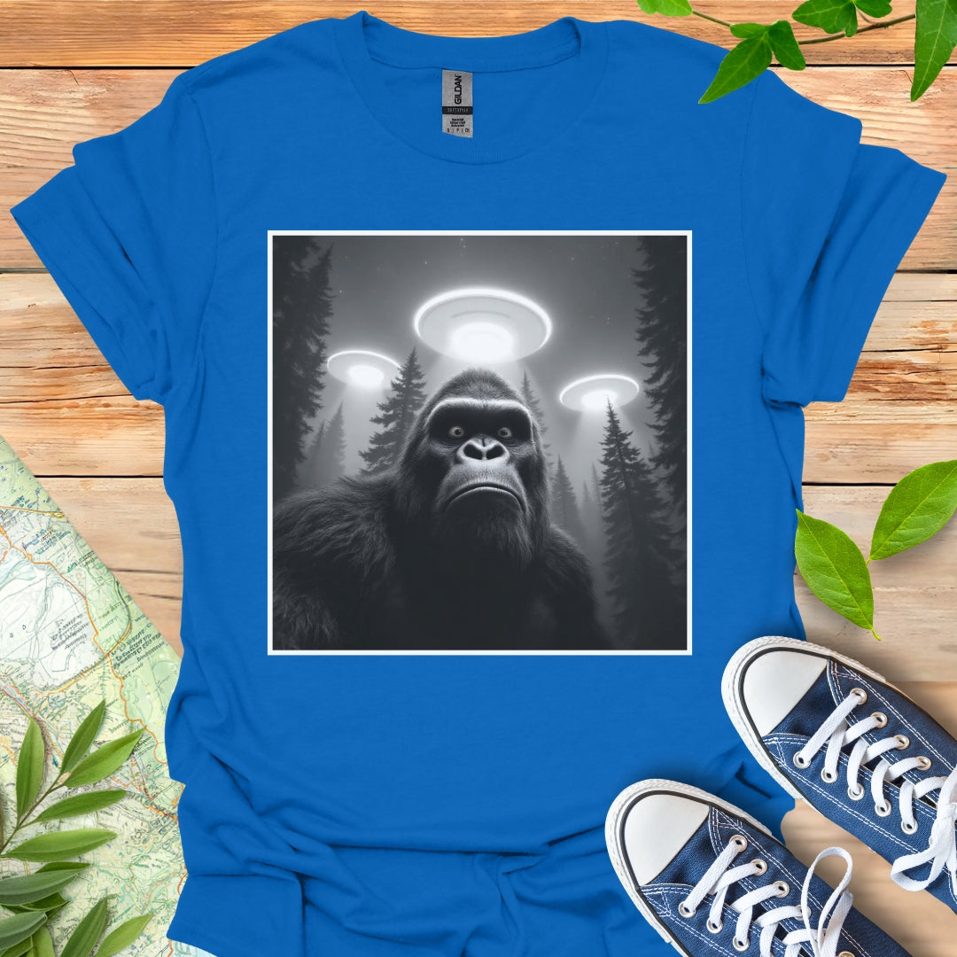 Bigfoot & UFOs T-Shirt