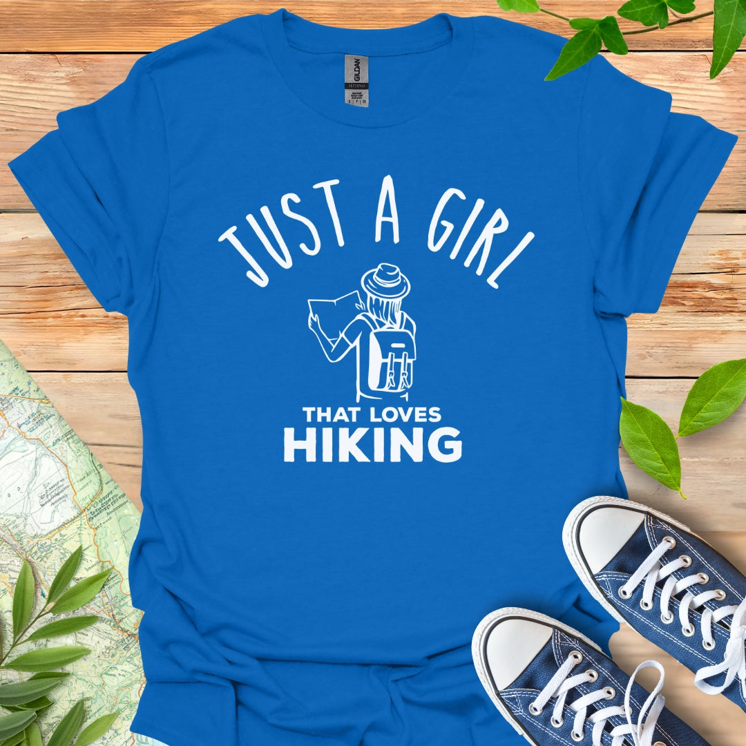 Girl Loves Hiking T-Shirt