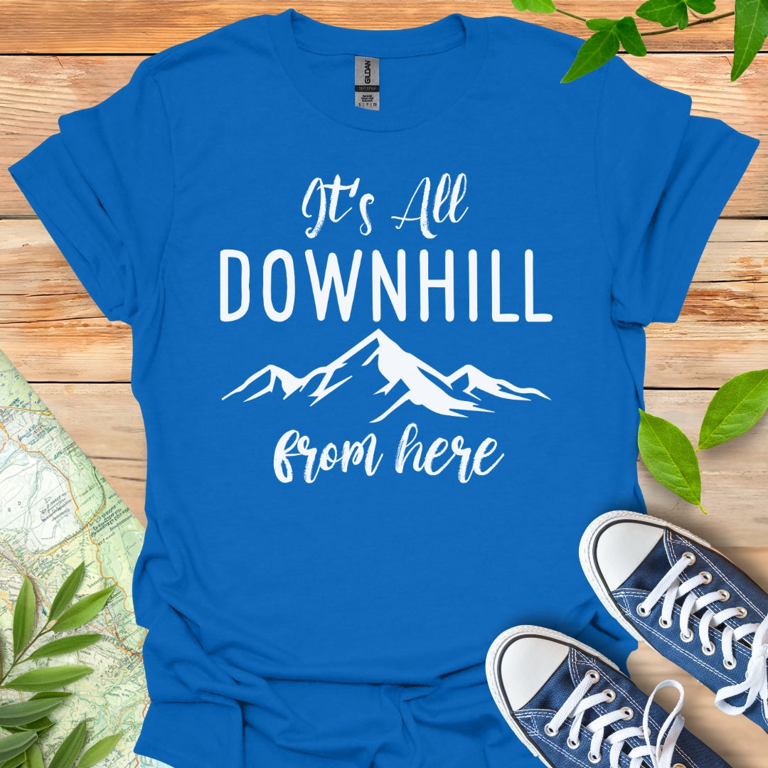 It's Downhill T-Shirt