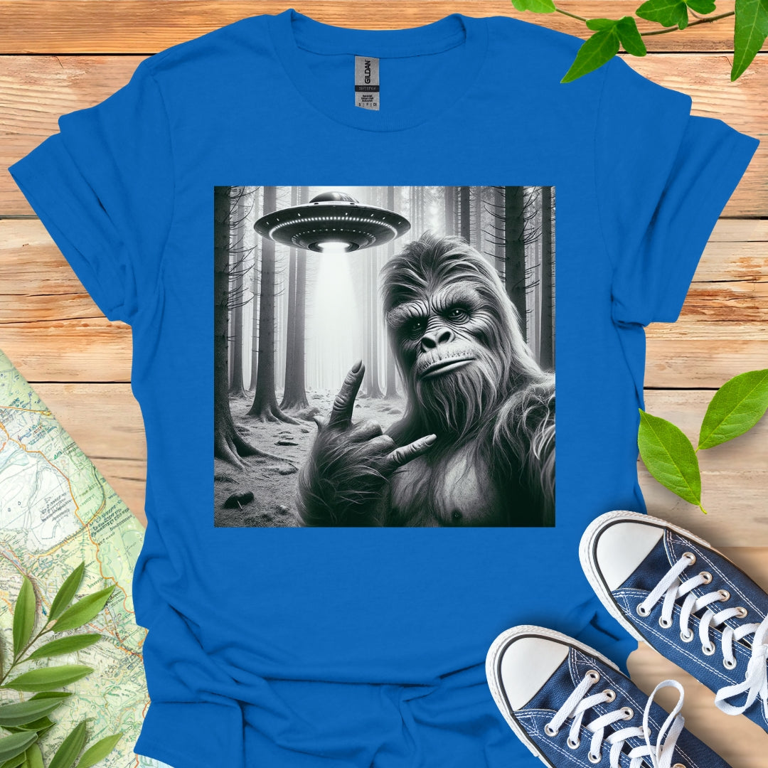 Bigfoot Selfie T-Shirt