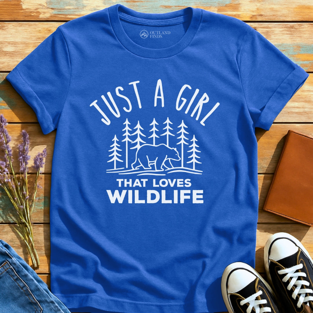 Girl Loves Wildlife T-Shirt