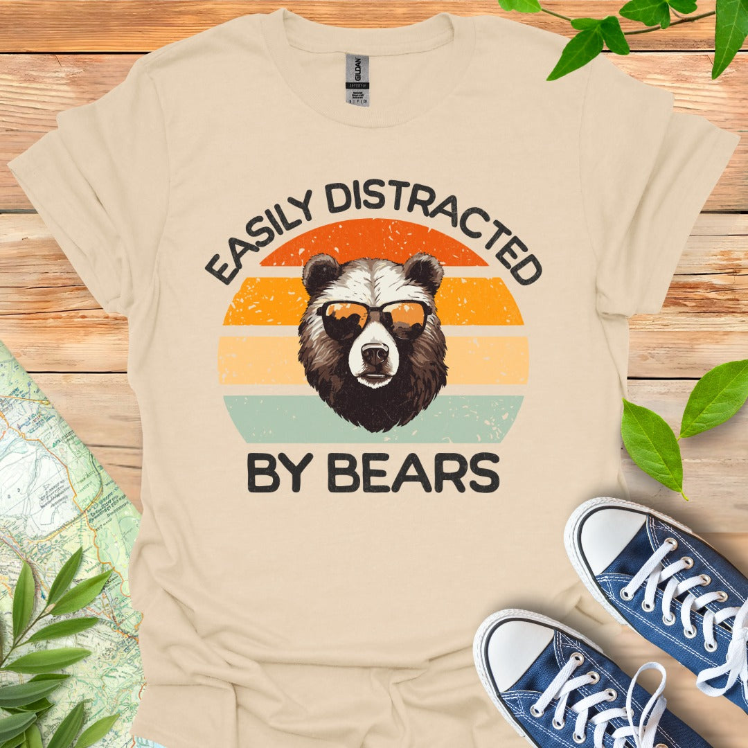 Distracted by Bears T-Shirt