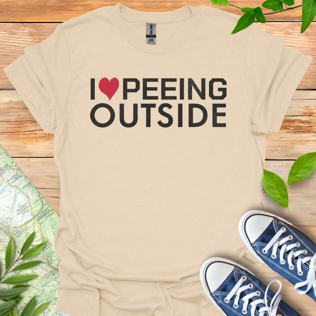 Peeing Outside T-Shirt