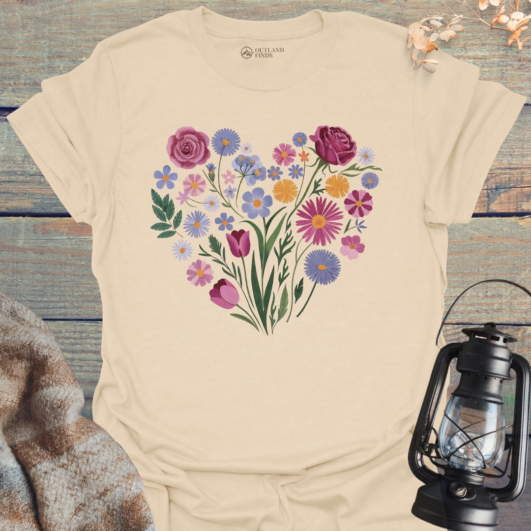 Heart of Flowers T-Shirt